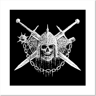 WarriorSkull Posters and Art